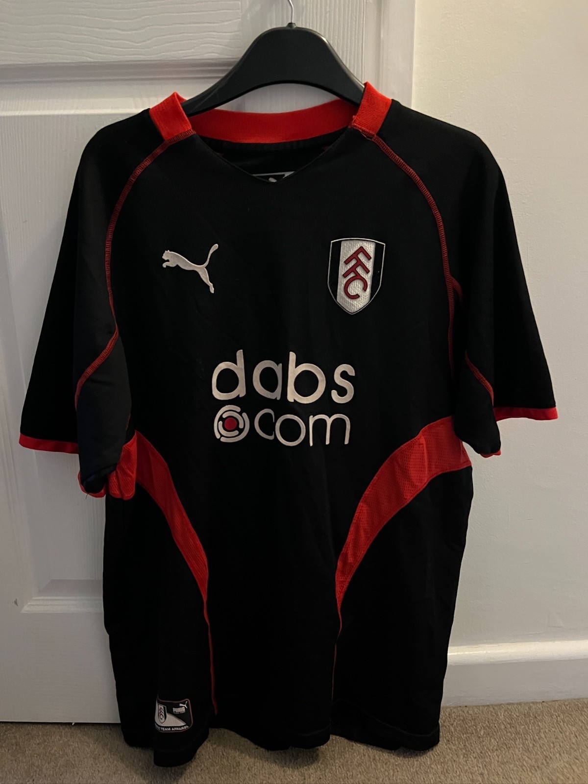 Vintage Official Fulham FC Away shirt 2003-04, Size M for sale on Ebay