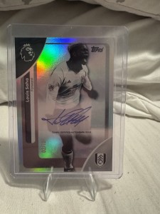 2026 Topps Premier League Louis Saha Fulham Autograph Card 02/75 for sale on Ebay