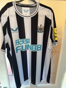 Newcastle United Shirt for sale on Ebay