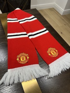 Classic Manchester United FC Scarf Good Condition for sale on Ebay