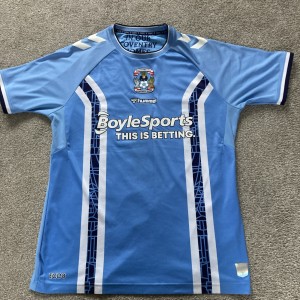 Coventry City 2022/23 Home Football Shirt Men's Large Sky Blue in VGC for sale on Ebay