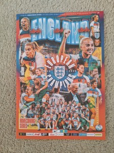 England Lioness Vs China PR Champions Homecoming Series Official Programme - New for sale on Ebay