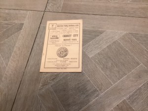 Merthyr Tydfil Vs Cardiff City Welsh Cup Round 6 Match Programme 1951/2 for sale on Ebay