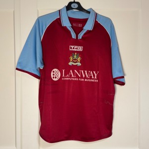 Burnley 2002-03 Home Shirt - Medium  for sale on Ebay