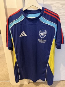 PLAYER ISSUE Adidas Arsenal Travel Tee 25/26 Large Urban Purist for sale on Ebay