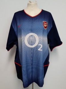 Nike- Men's XL Blue Arsenal Football Shirt With Mesh Sides for sale on Ebay