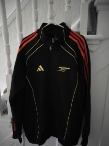 Mens Arsenal Zip Through Top, Size Medium for sale on Ebay