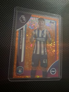 Topps Premier League 25/26 Brighton Jack Hinshelwood Orange Sparkle #06/25 for sale on Ebay