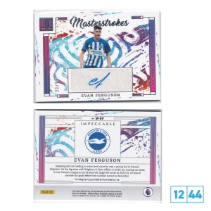 2023 Impeccable Evan Ferguson Masterstrokes Auto /99 Brighton for sale on Ebay