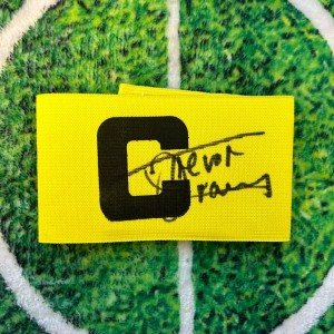 Trevor Francis Of England, Nottingham & Man City Signed Captains Armband wCOA for sale on Ebay