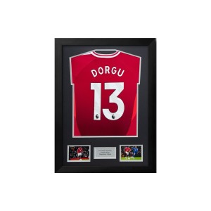 Patrick Dorgu Signed Manchester United 24/25 Home Shirt With COA for sale on Ebay