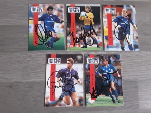 CHELSEA - Joblot Of Hand Signed Pro Set 1990/91 Football trading cards for sale on Ebay