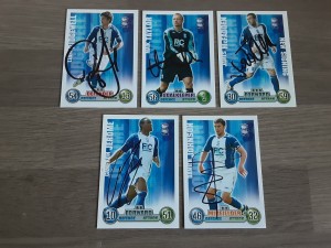 BIRMINGHAM CITY - Joblot Of Hand Signed Match Attax 2007/08 Football trade cards for sale on Ebay