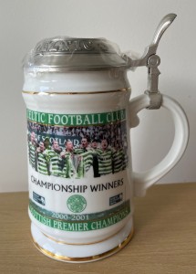 BNIB, PORCELAIN, 2000-2001, CELTIC, SCOTTISH PREMIER CHAMPIONSHIPS TANKARD for sale on Ebay
