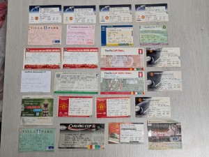 Manchester United Football Ticket Stubs Alex Ferguson Testimonial FA Cup Final for sale on Ebay