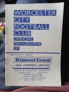 Worcester City v Chelmsford City season 1971-1972 for sale on Ebay