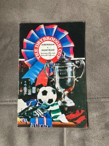 Hibs v Montrose 29th July 1972 Drybrough Cup 1st Round for sale on Ebay