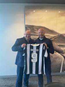 Signed Alan Shearer Newcastle United 1995 Original Home Shirt for sale on Ebay