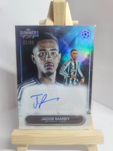 Jacob ramsey Auto Newcastle /99 Summer Signings for sale on Ebay