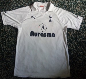 Spurs Shirt 2011 2012 Med (L)Vintage Tottenham Hotspur Puma White THFC 42