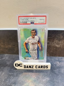 2022 Topps Inception Harry Kane Tottenham Spurs Star Quality Green /99 PSA 10 for sale on Ebay