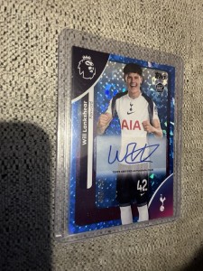 Topps Premier League 25/26 Will Lankshear Tottenham Auto Numbered /150 for sale on Ebay