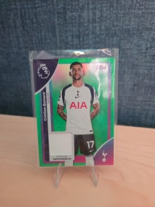 Cristian Romero Player Worn Patch /99. Topps Premier League 2026. Tottenham for sale on Ebay
