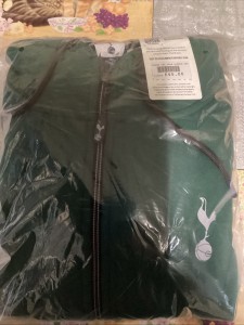 Tottenham Zipper Top  Green Size 2xl for sale on Ebay