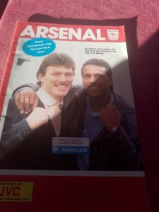Arsenal V Everton 1986/1987 Football Programme for sale on Ebay