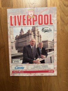 LIVERPOOL v EVERTON - 1993/94 Season Match Programme Mint Condition for sale on Ebay