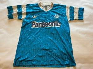 Marseille 1989-90 Away Football Shirt Medium for sale on Ebay