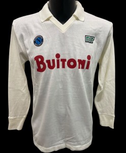 Maglia Calcio Napoli Vintage Camiseta Maradona  N2 Ferrara Buitoni 1985/86 for sale on Ebay