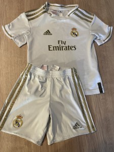 Kids Adidas Real Madrid Football Shirt and Shorts Age 5-6 for sale on Ebay