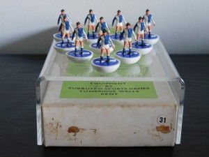 70's VINTAGE SUBBUTEO - CLASSIC ORIGINAL HW  TEAM - BLACKBURN #31 RARE VARIATION for sale on Ebay