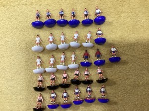31 Vintage Subbuteo Heavyweight Football Players for sale on Ebay