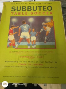 Vintage 1970s Subbuteo The Football Game Continental Club Edition for sale on Ebay
