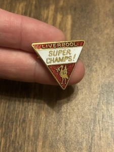 Vintage Liverpool Super Champs Coffer Enamel Badge for sale on Ebay