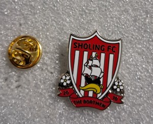SHOLING FC BADGE for sale on Ebay
