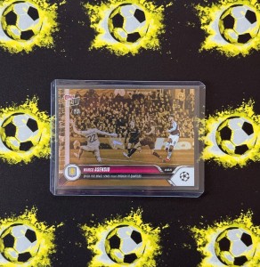 Marco Asensio GOLD FOIL PARALLEL /50, Aston Villa - 24/25 UCL Topps NOW #127 for sale on Ebay