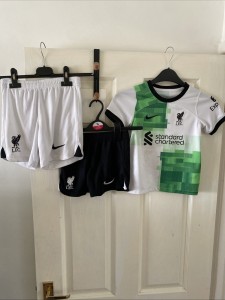 Liverpool Football Shirt And 2 X Shorts Kids Size Xs for sale on Ebay