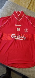Liverpool 2001 Uefa Cup Finall Shirt XXL for sale on Ebay