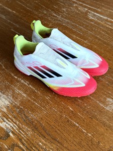 adidas F50 Kids Laceless Astro Turf Football Boots UK 5 VGC only worn twice! for sale on Ebay