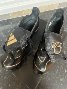 ADIDAS Mens Black & Gold Predator Bellingham FG Football Boots UK 8.5 Used  for sale on Ebay