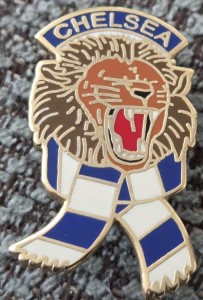 Chelsea FC Badge - CHELSEA SAMMY THE LION BADGE  for sale on Ebay