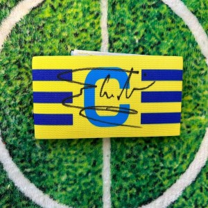 Estevao Willian Of Brazil, Palmeiras & Chelsea Signed Captains Armband wCOA for sale on Ebay