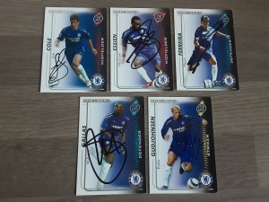 CHELSEA - Joblot Of Hand Signed Shoot Out 2005/06 Football trading cards for sale on Ebay