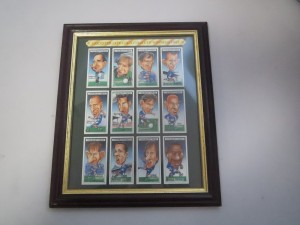 Mounted & Framed Leicester City F C Coca Cola  Cup Winners 1997 Players Pictures for sale on Ebay