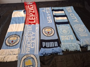 Manchester City Scarves Adult Unisex for sale on Ebay