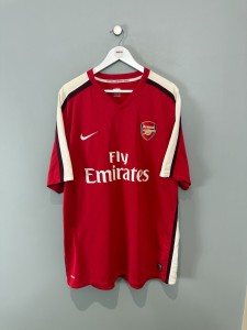 ARSENAL 2008/10 HOME SHIRT  (size 3XL)  NIKE ORIGINAL VINTAGE FOOTBALL SHIRT for sale on Ebay