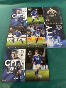 Leicester City Programmes Inc Roma Home Semi Final. for sale on Ebay